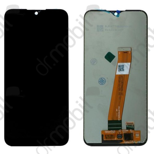 Kijelző Samsung Galaxy A01 (SM-A015F) (EU verzió) LCD kijelző + érintőpanel fekete GH81-18209A kompatibilis